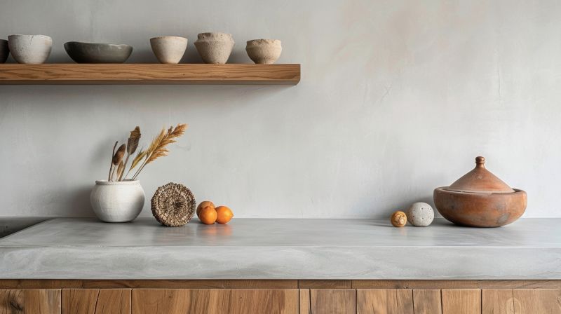 Cement Countertop Installation in Sonoma County, CA