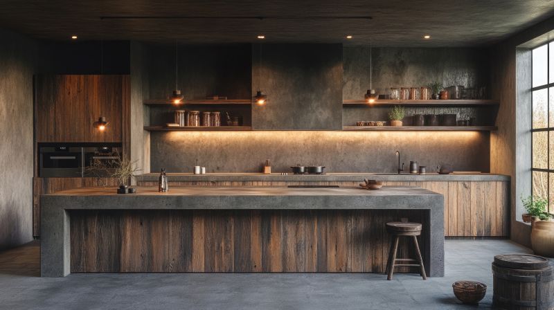 Concrete Countertop Pouring in Santa Rosa, CA