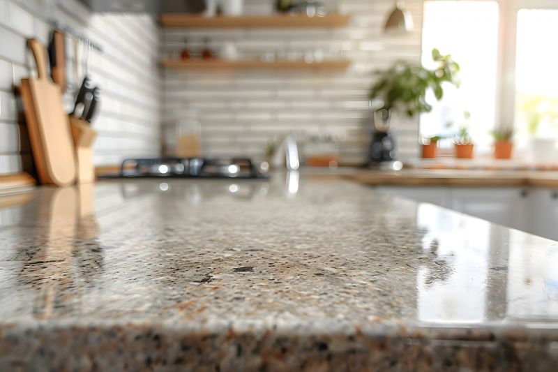 Granite Slab Installation in Roseville, CA