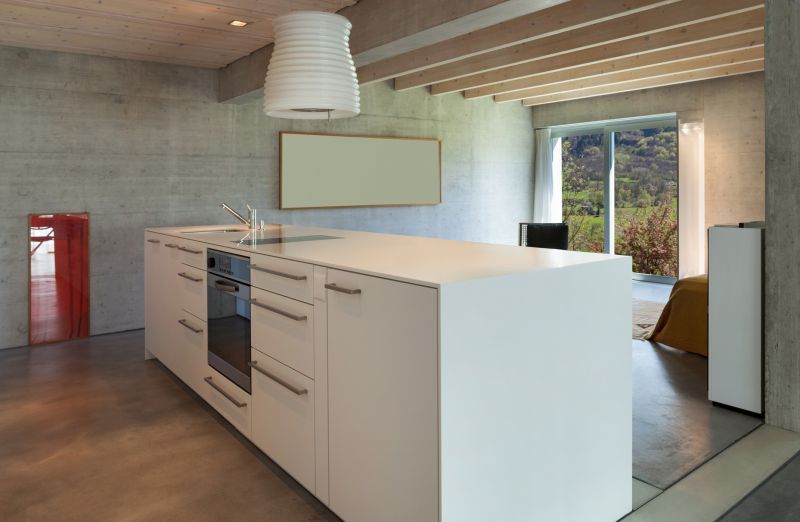 Cement Counter Installation in Marin County, CA